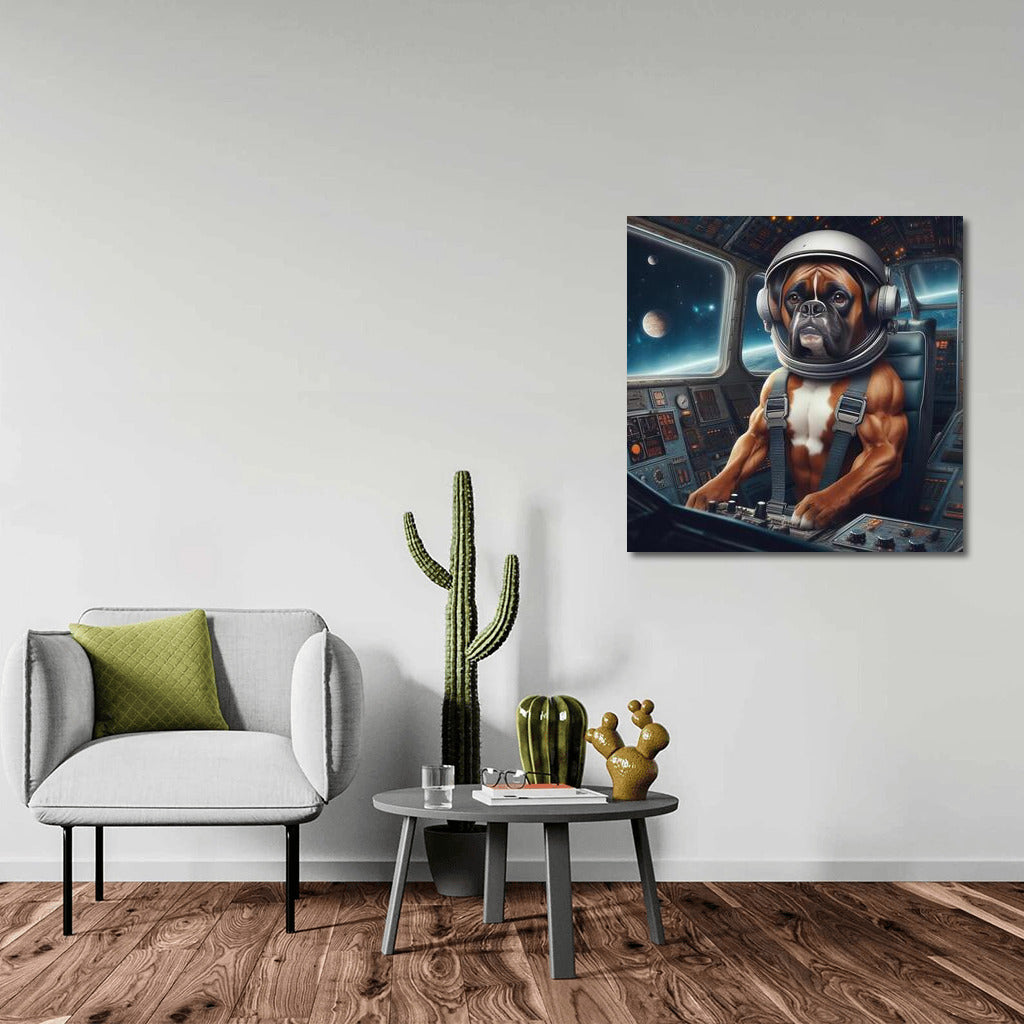 Space Boxer: A Dog's Journey Through Space