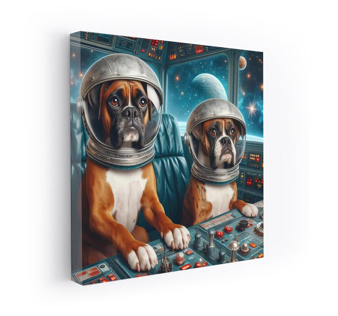 Space Boxers: Bulldogs in a Starship