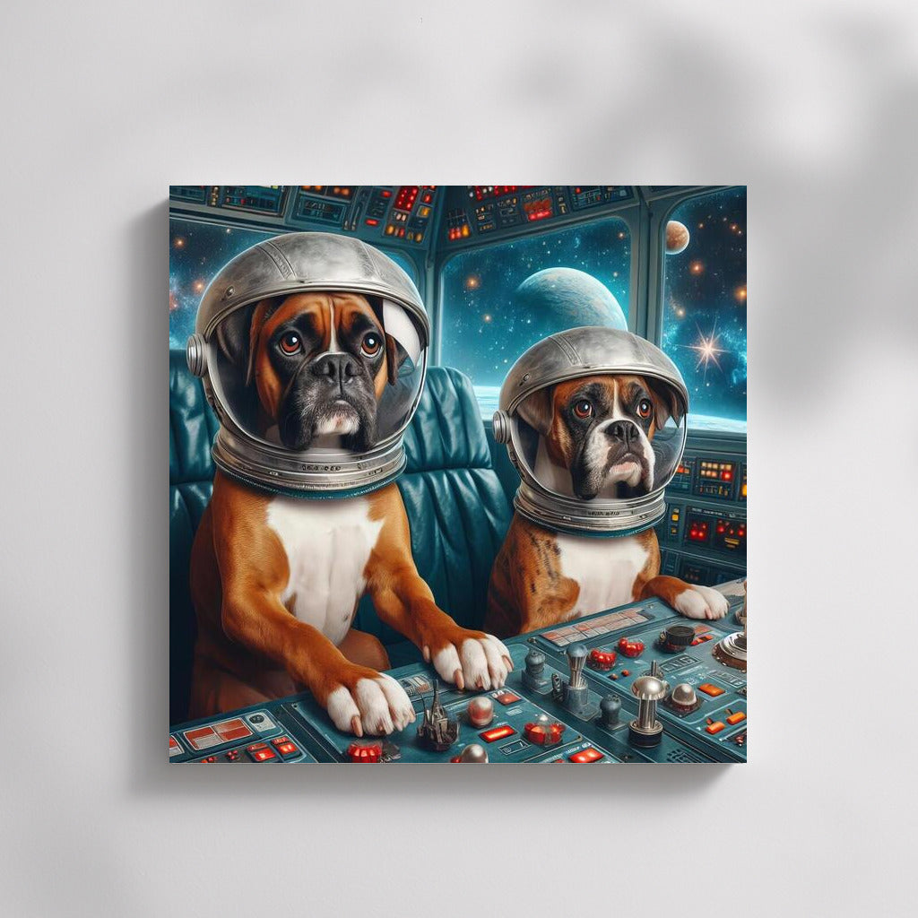 Space Boxers: Bulldogs in a Starship