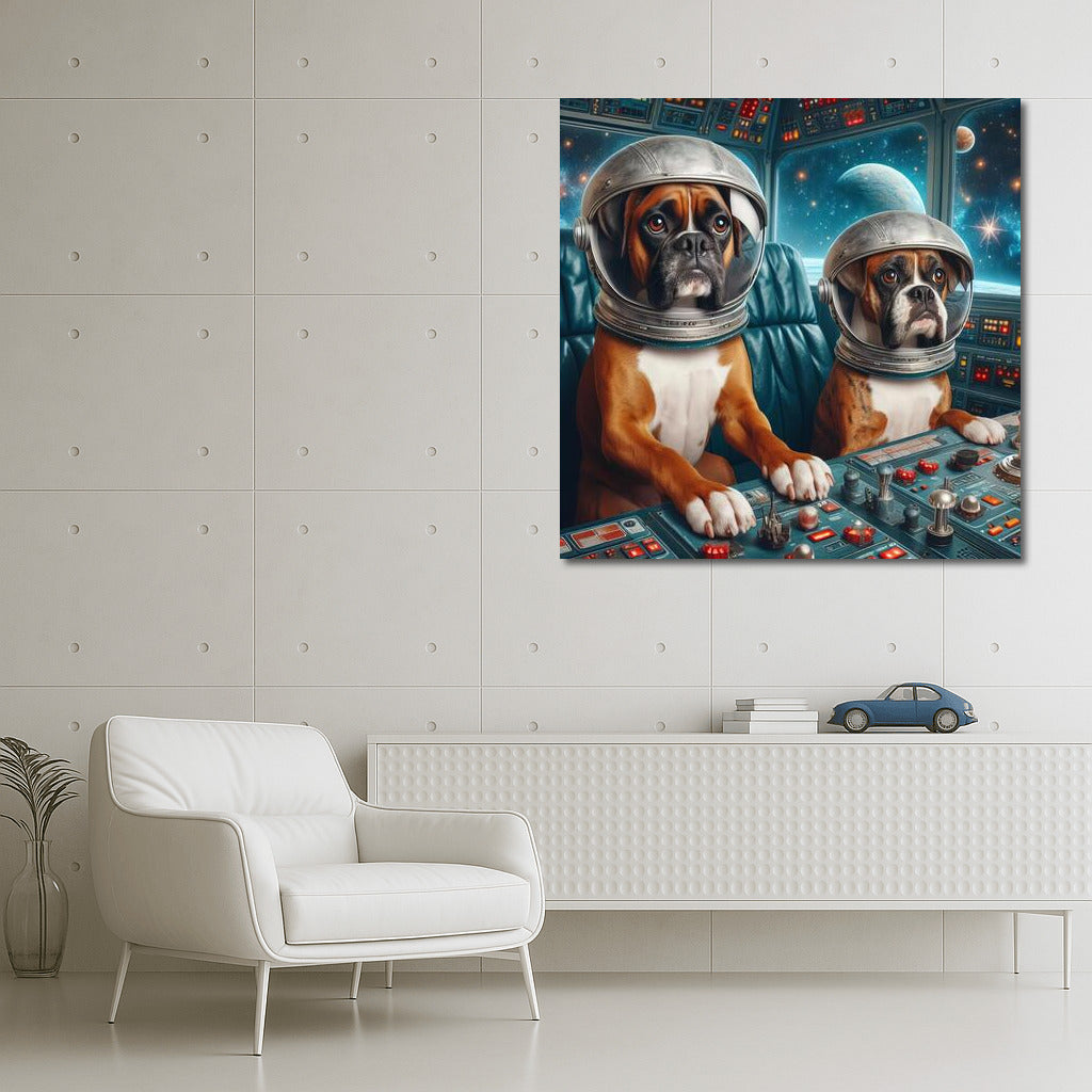 Space Boxers: Bulldogs in a Starship