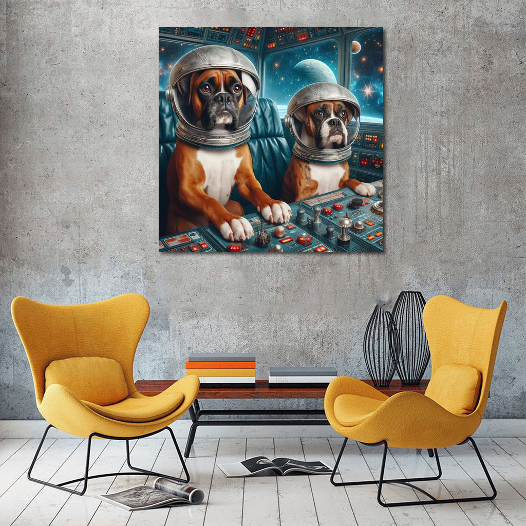 Space Boxers: Bulldogs in a Starship