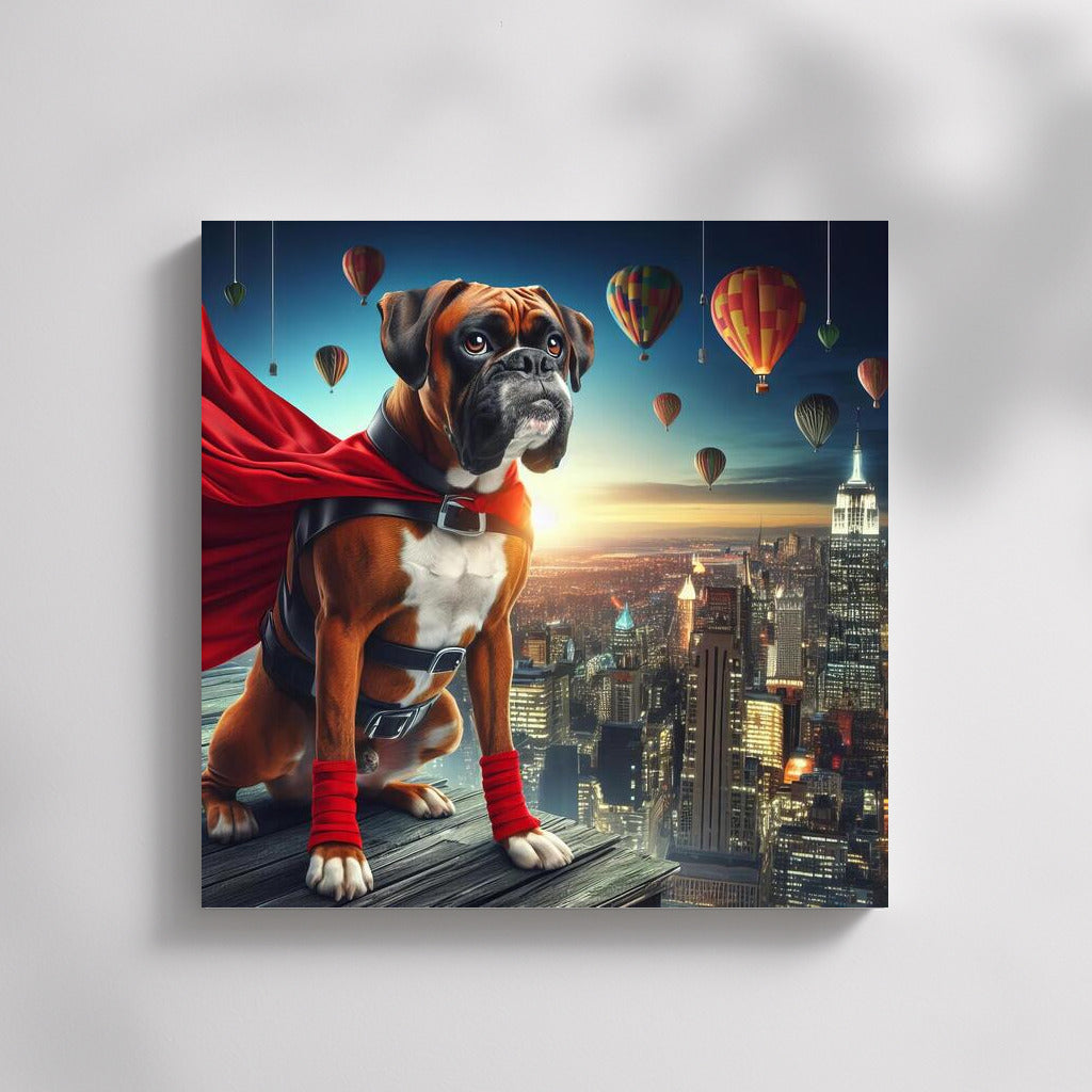 Superhero Boxer: City Rescue from Villain 4