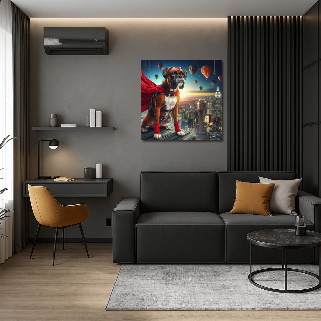 Superhero Boxer: City Rescue from Villain 4