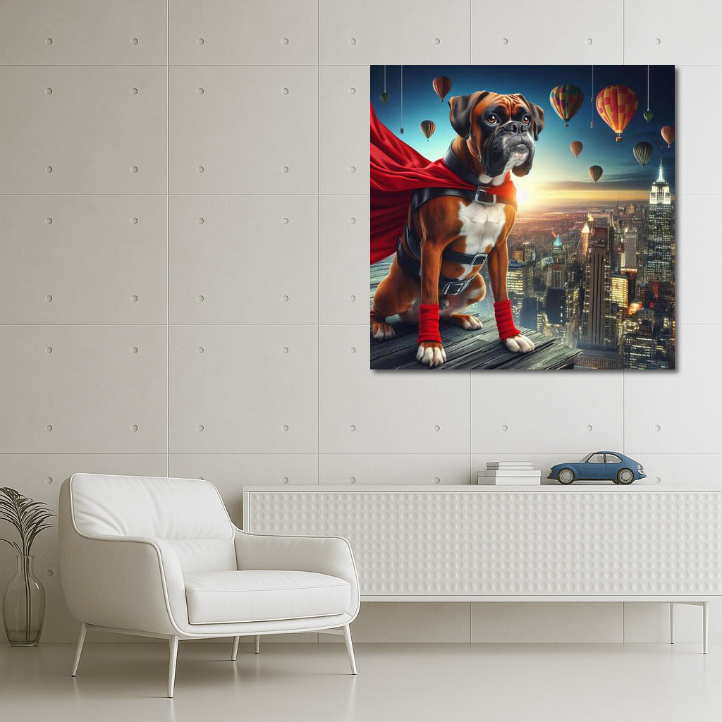Superhero Boxer: City Rescue from Villain 4