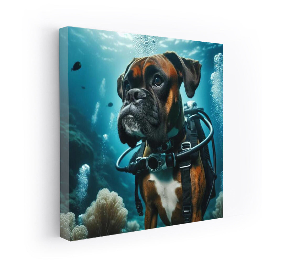 Boxer's Underwater Adventures in Scuba: Exploring the Depths