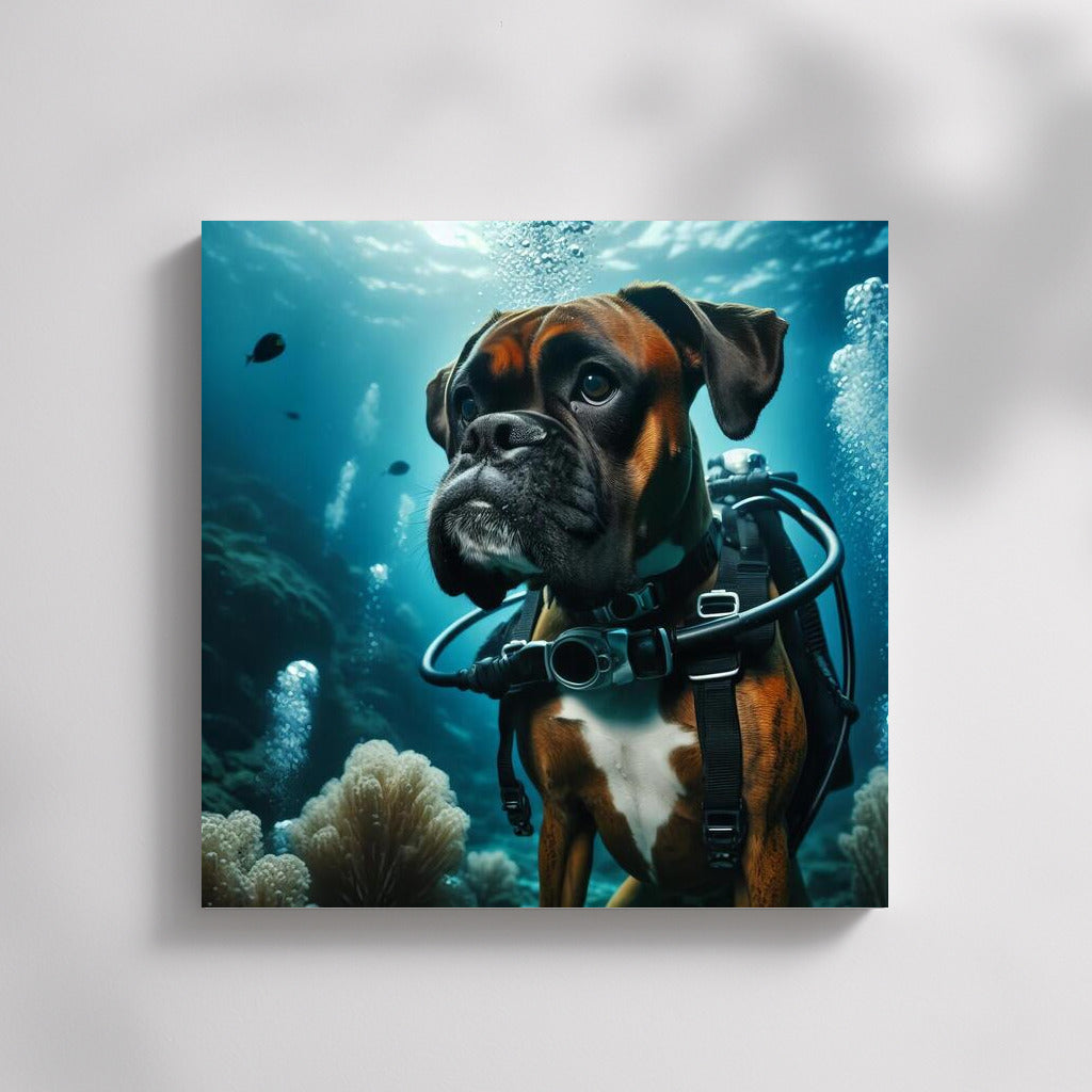 Boxer's Underwater Adventures in Scuba: Exploring the Depths