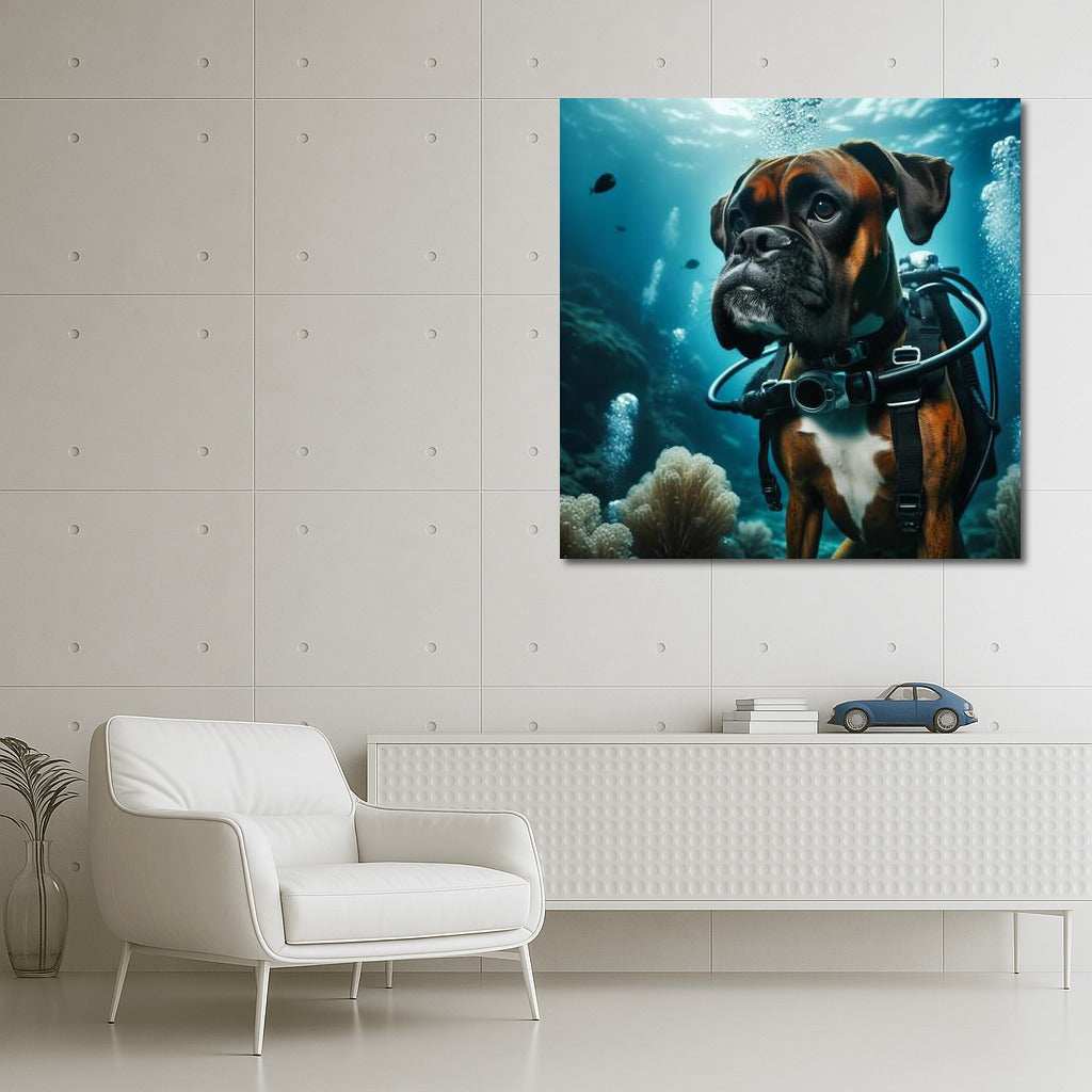 Boxer's Underwater Adventures in Scuba: Exploring the Depths
