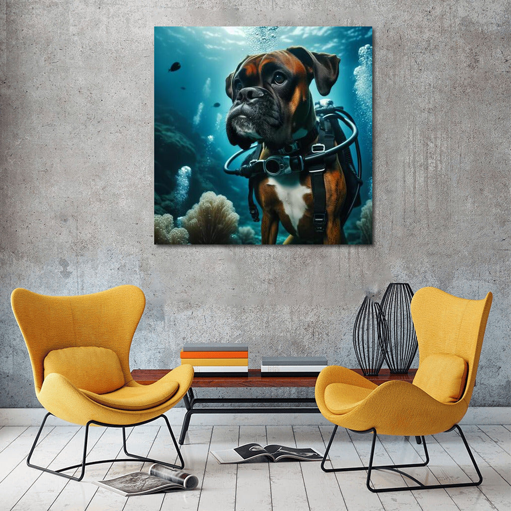 Boxer's Underwater Adventures in Scuba: Exploring the Depths