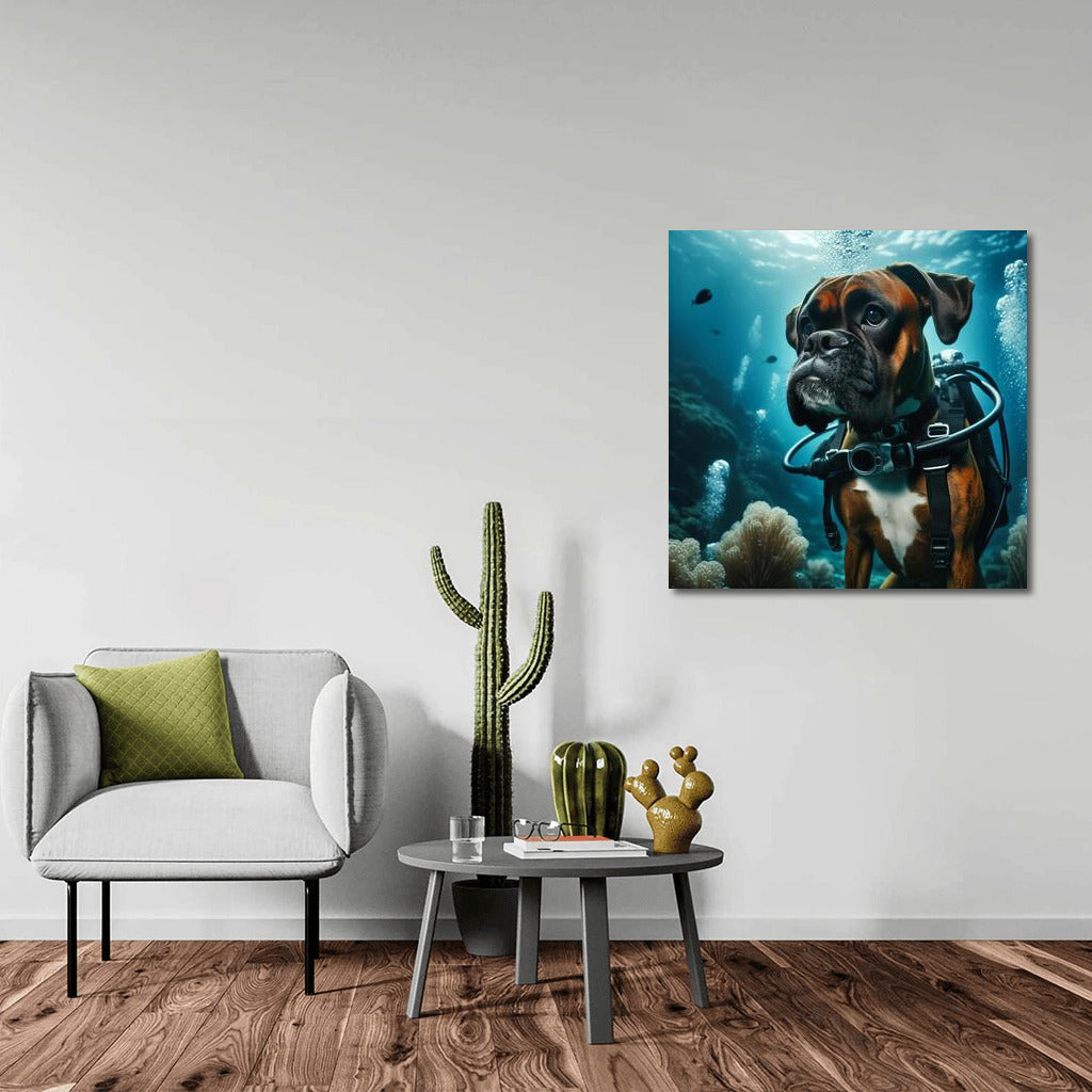Boxer's Underwater Adventures in Scuba: Exploring the Depths