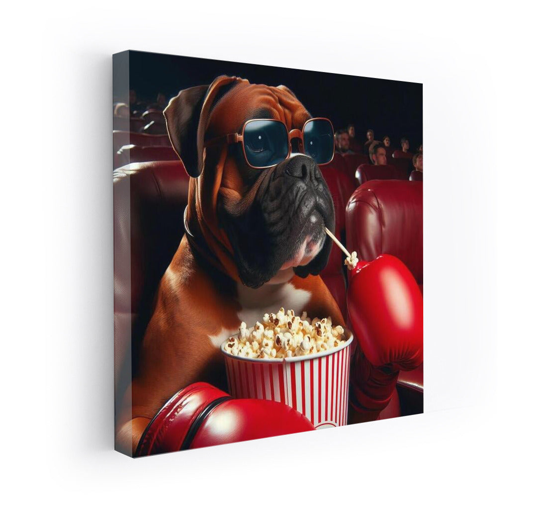 Movie Boxer: Glasses, Popcorn and the Big Screen