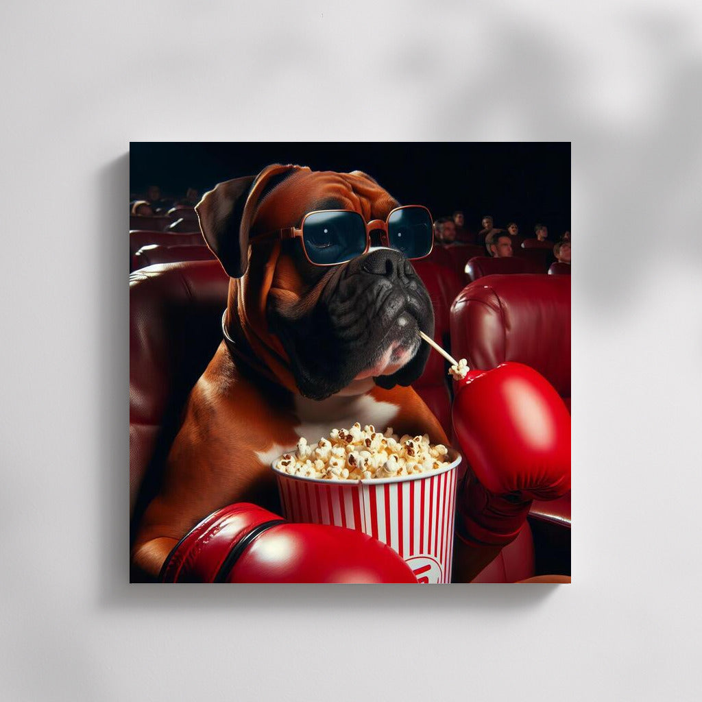 Movie Boxer: Glasses, Popcorn and the Big Screen