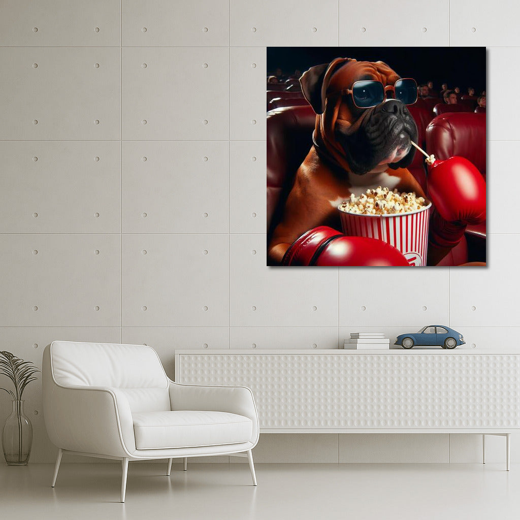 Movie Boxer: Glasses, Popcorn and the Big Screen