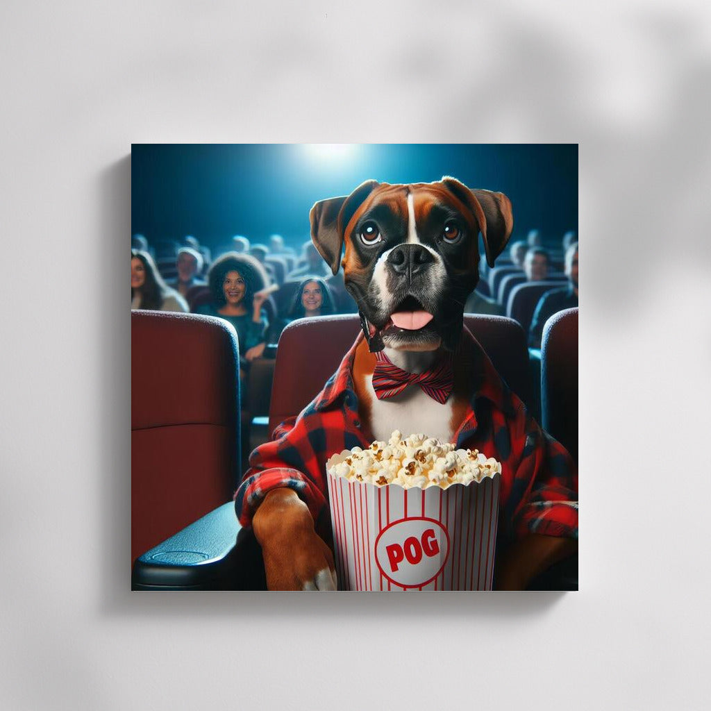 The Popcorn Boxer's Movie Adventure