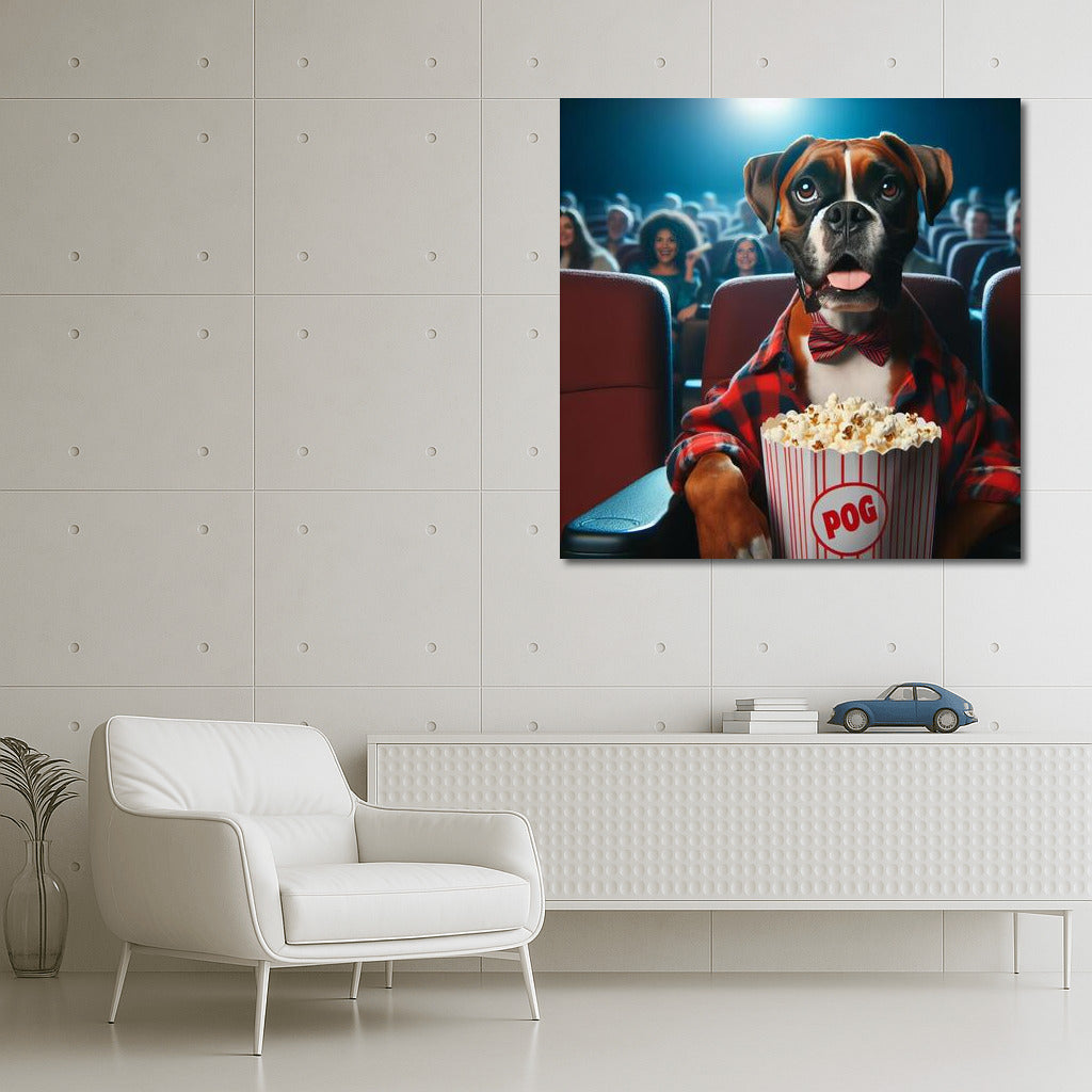 The Popcorn Boxer's Movie Adventure