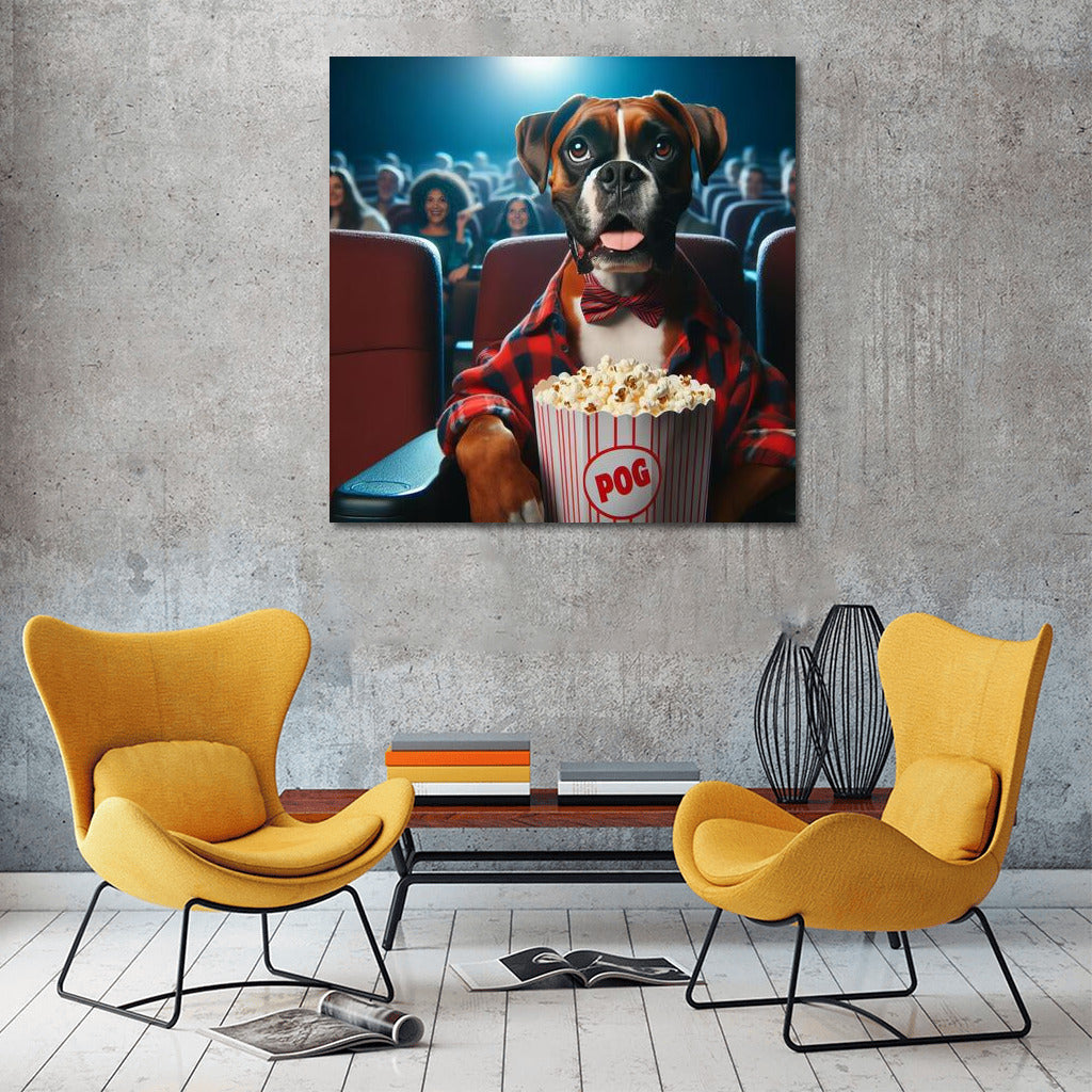 The Popcorn Boxer's Movie Adventure