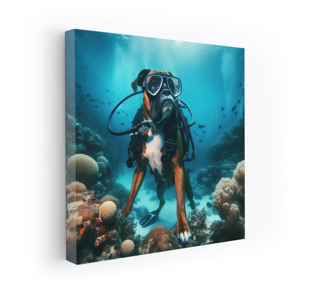 Scuba Boxer: Underwater Dive into a Fantasy World
