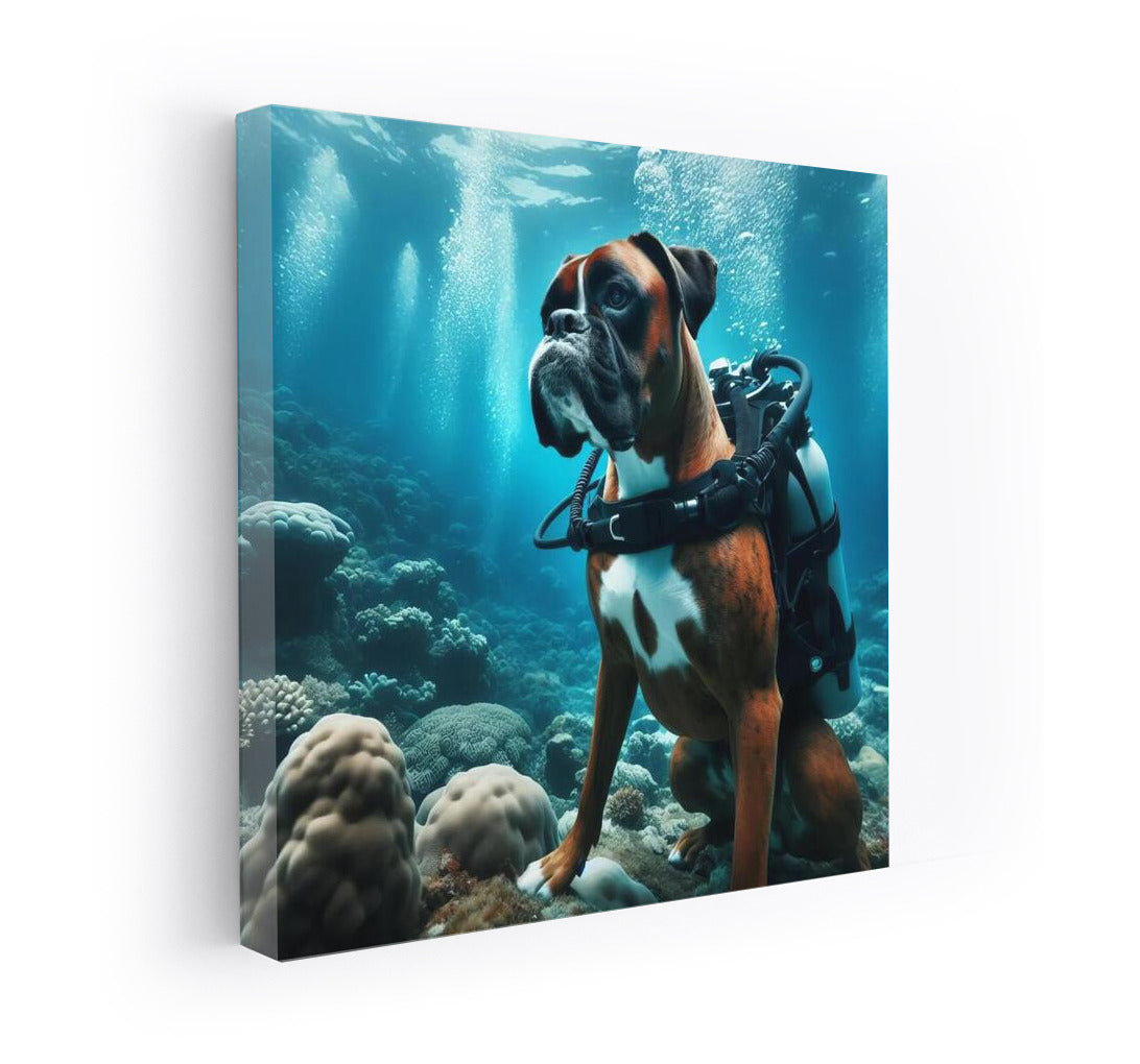 Boxer's Underwater Adventures in Scuba: Exploring the Secret Kingdom