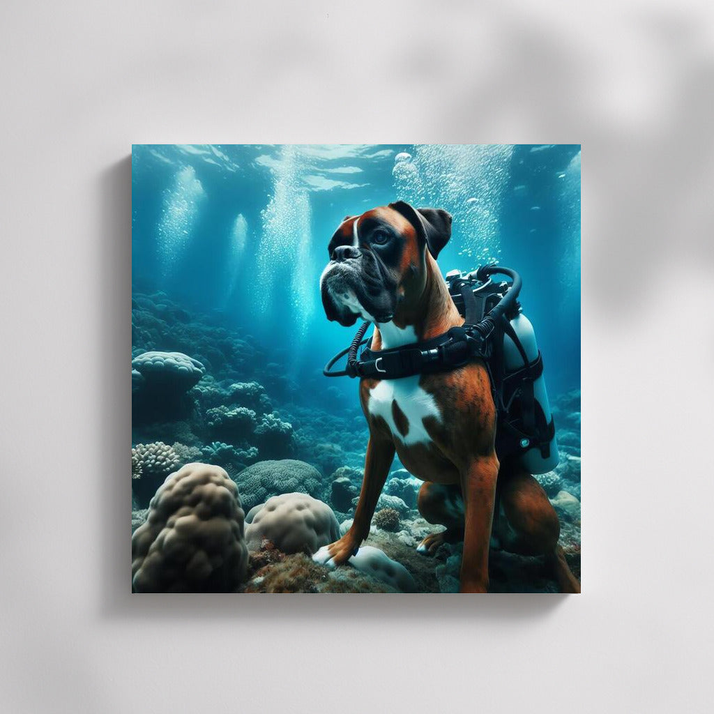 Boxer's Underwater Adventures in Scuba: Exploring the Secret Kingdom