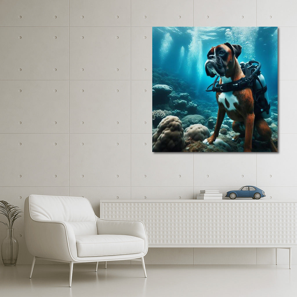 Boxer's Underwater Adventures in Scuba: Exploring the Secret Kingdom