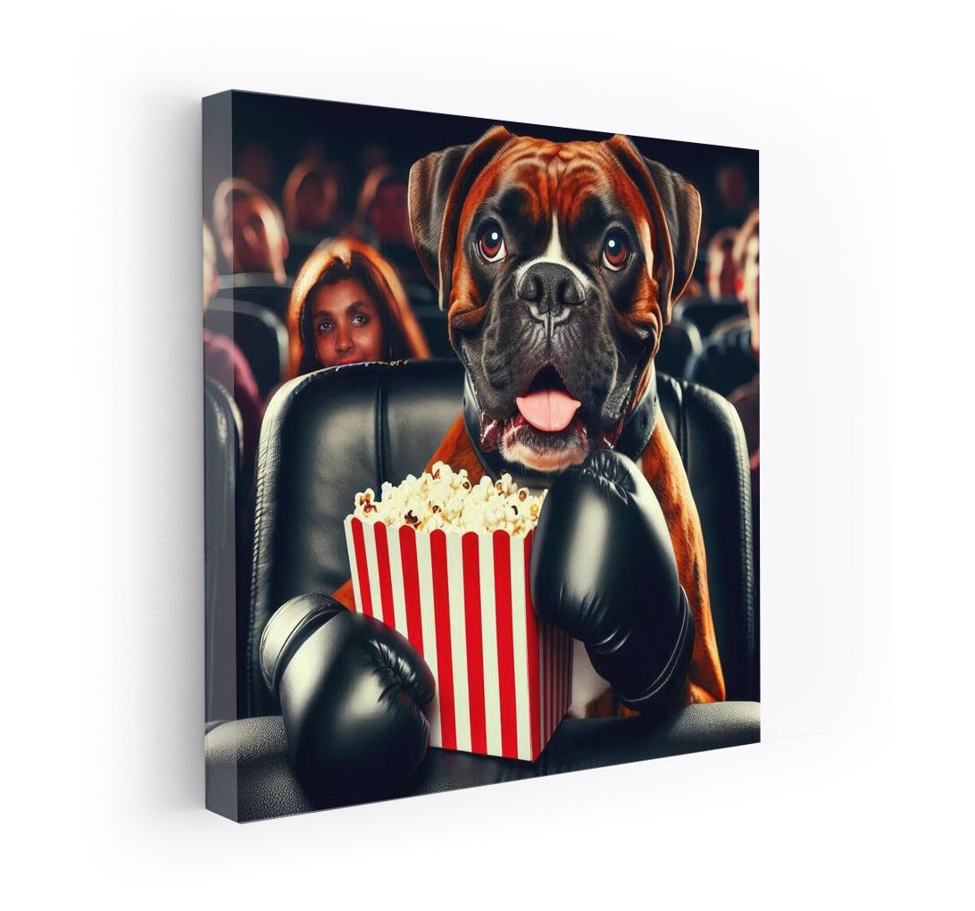 Cinema Knockout: Popcorn Boxer at the Cinema