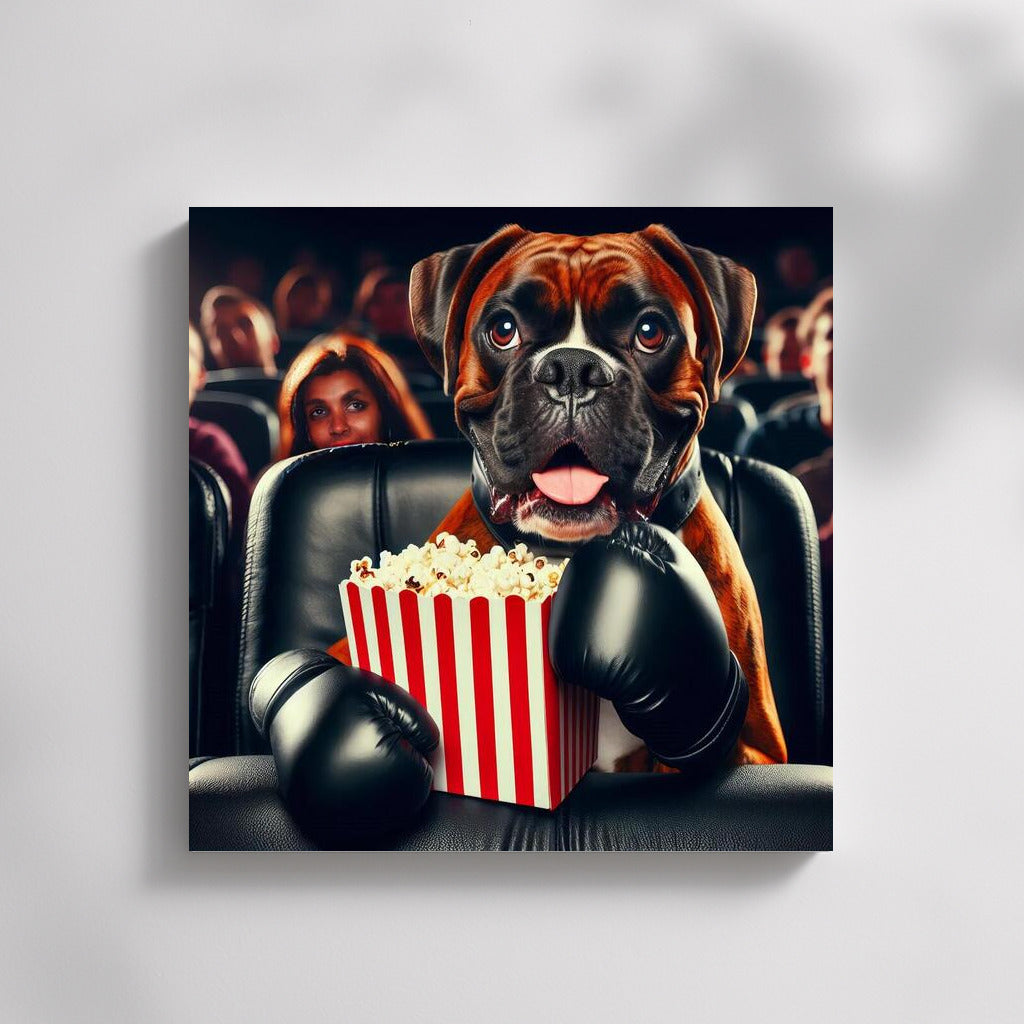 Cinema Knockout: Popcorn Boxer at the Cinema
