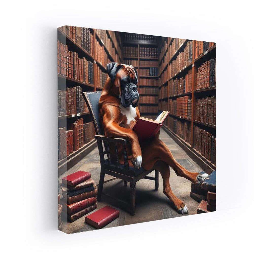 Boxer in the Library: Wisdom in the Ring