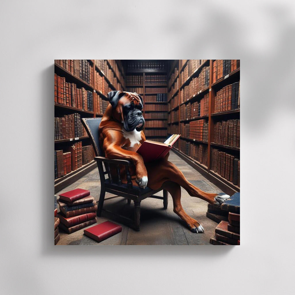 Boxer in the Library: Wisdom in the Ring