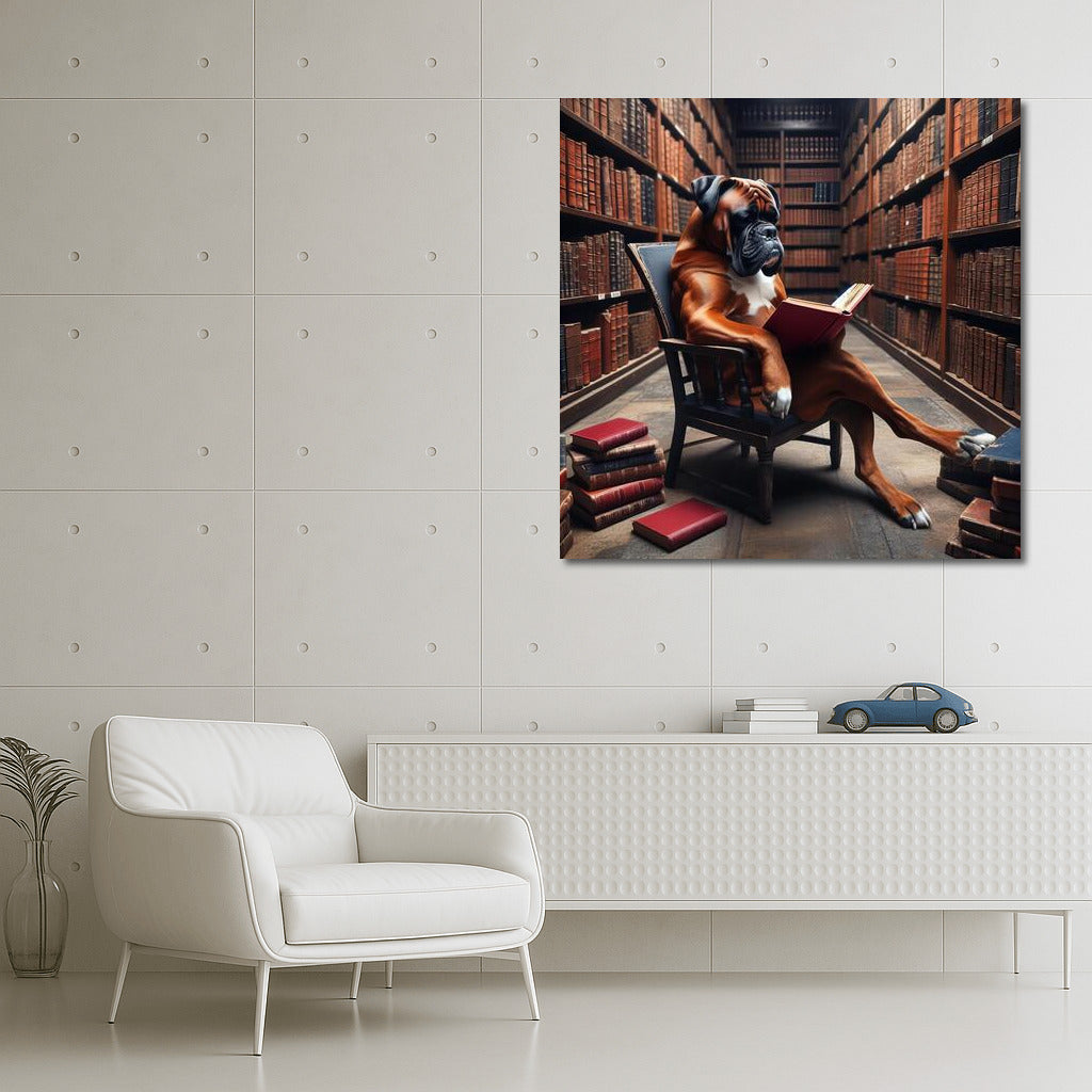 Boxer in the Library: Wisdom in the Ring