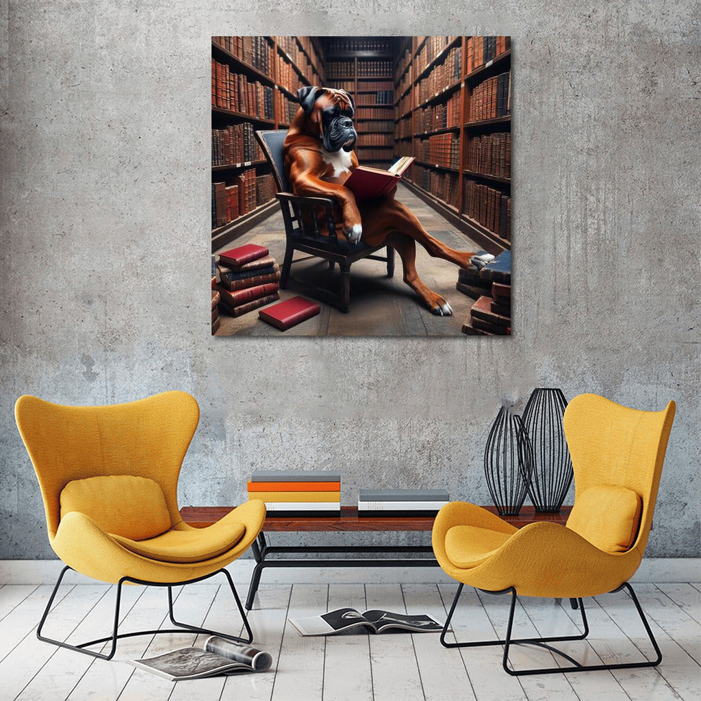 Boxer in the Library: Wisdom in the Ring