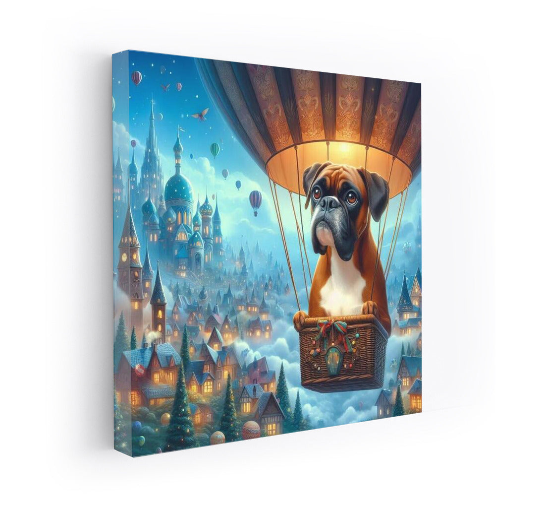 Boxer in the Sky: Flight over the Fairytale City