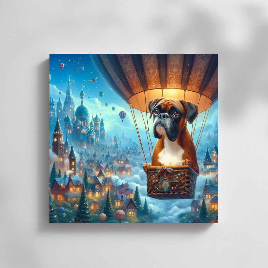 Boxer in the Sky: Flight over the Fairytale City