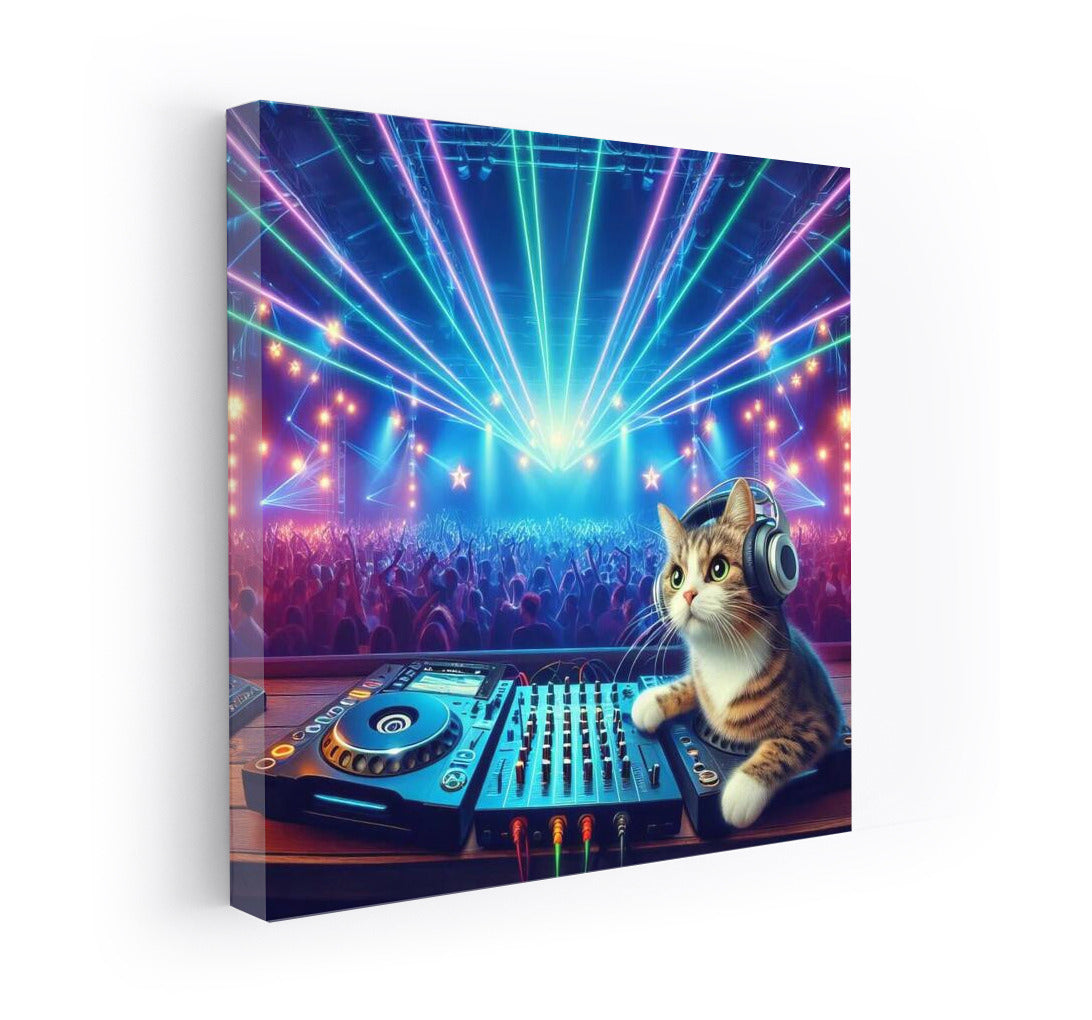 British Shorthair DJ: Night Club Explosion
