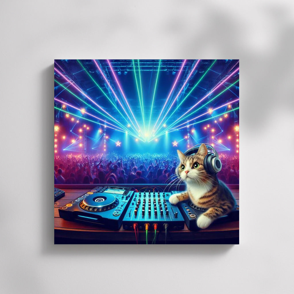 British Shorthair DJ: Night Club Explosion