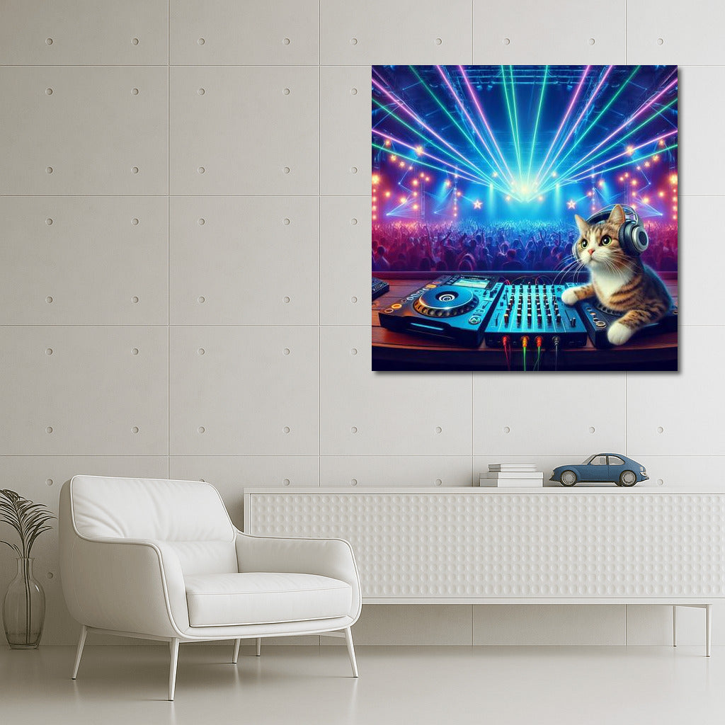 British Shorthair DJ: Night Club Explosion