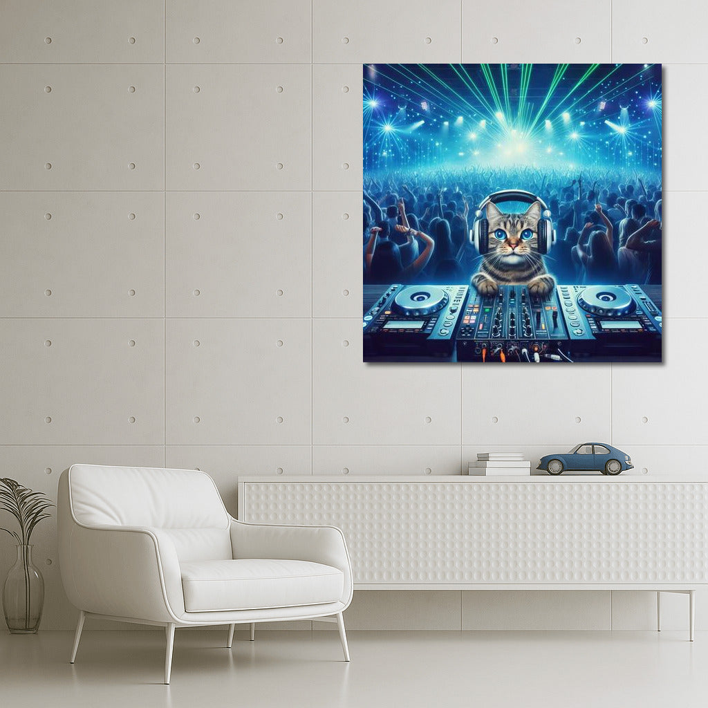 British Shorthair DJ: Cat Party Rhythm