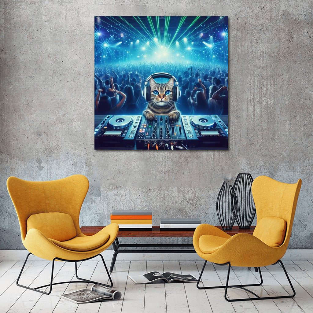 British Shorthair DJ: Cat Party Rhythm