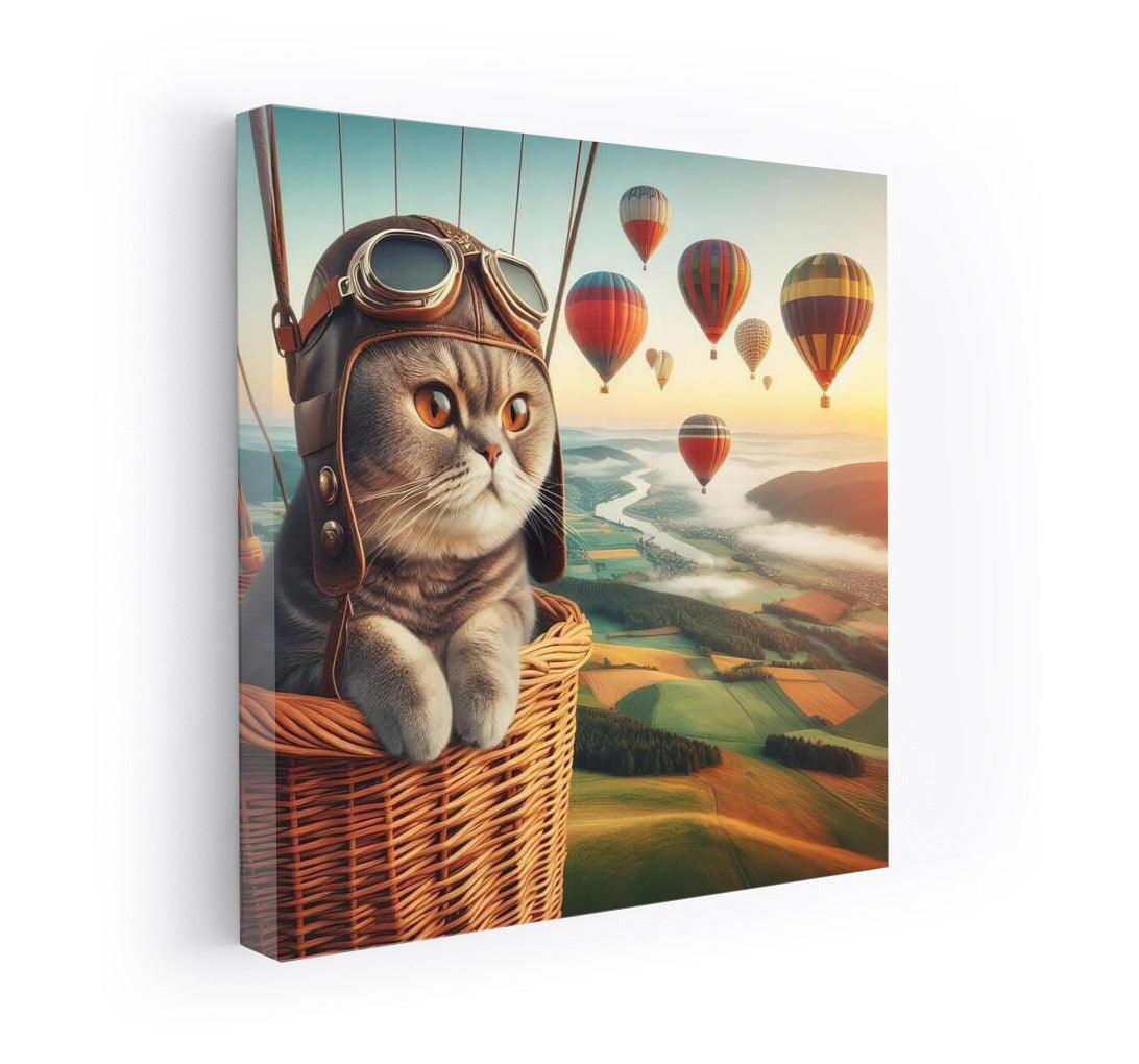British Cat in a Balloon: Dreams of Flight