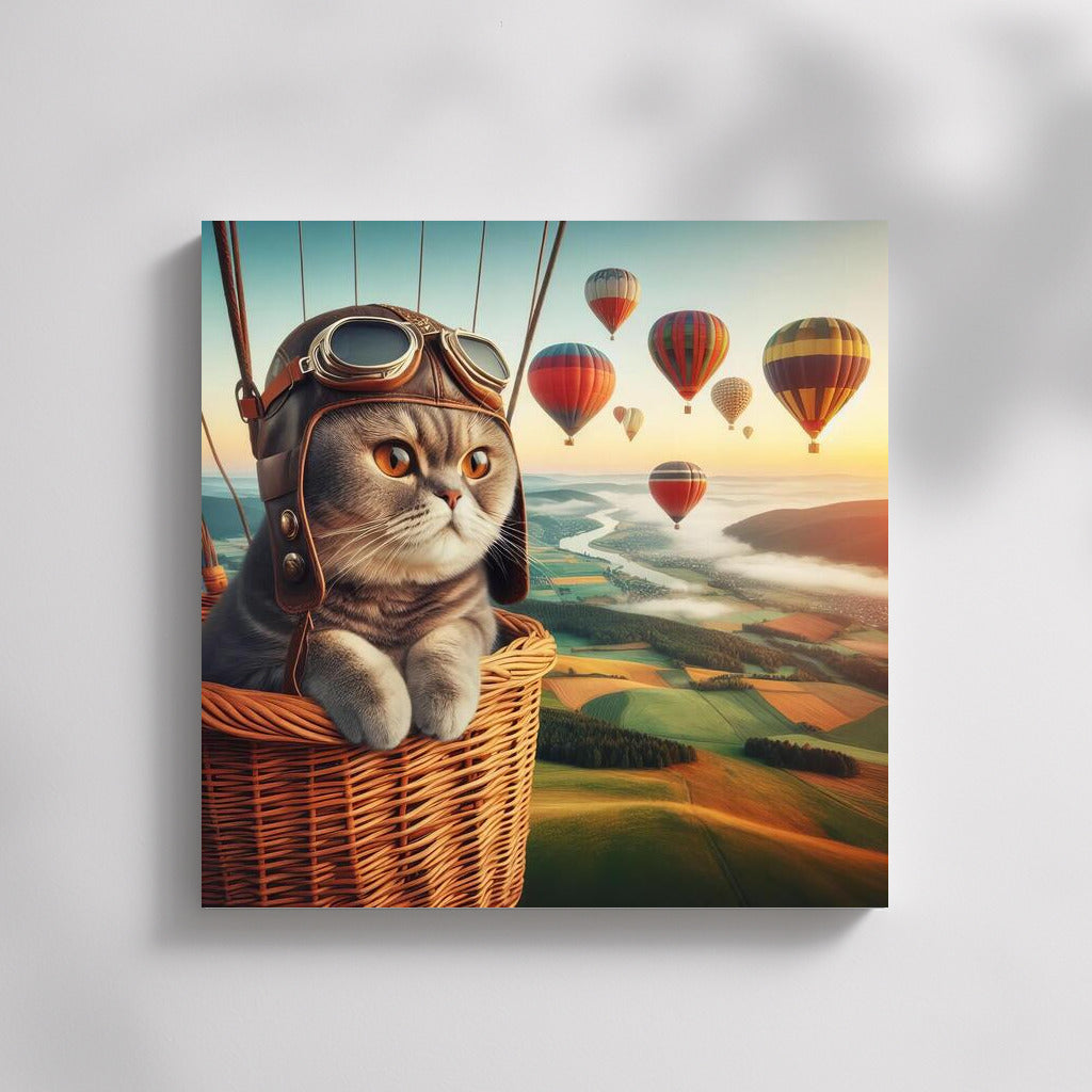 British Cat in a Balloon: Dreams of Flight