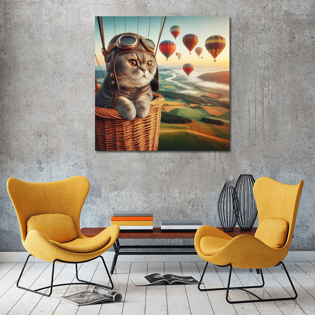 British Cat in a Balloon: Dreams of Flight