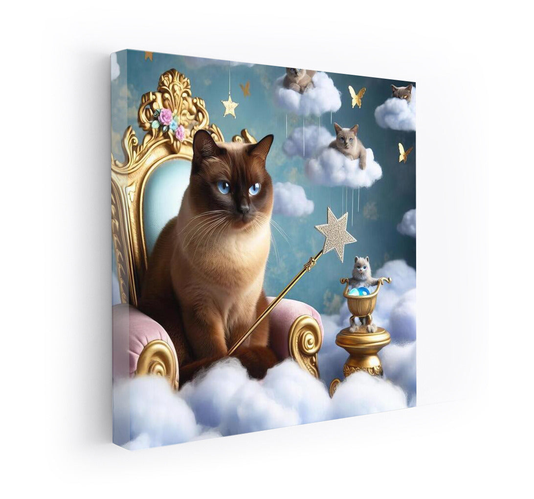 The Magical Birman Cat: Lord of Clouds and Weather