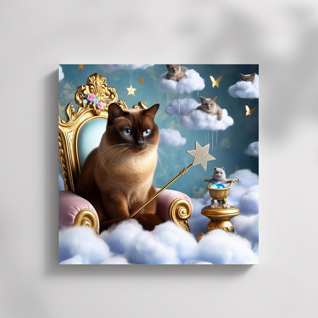 The Magical Birman Cat: Lord of Clouds and Weather