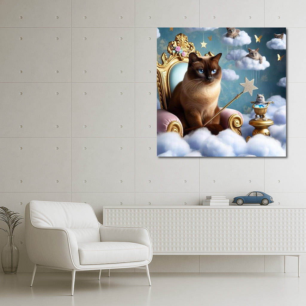 The Magical Birman Cat: Lord of Clouds and Weather