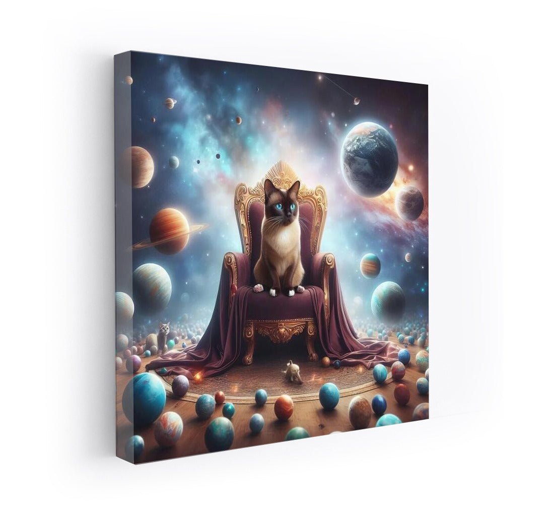 Burmese Cat on the Throne of the Galaxy: Mistress of the Planets