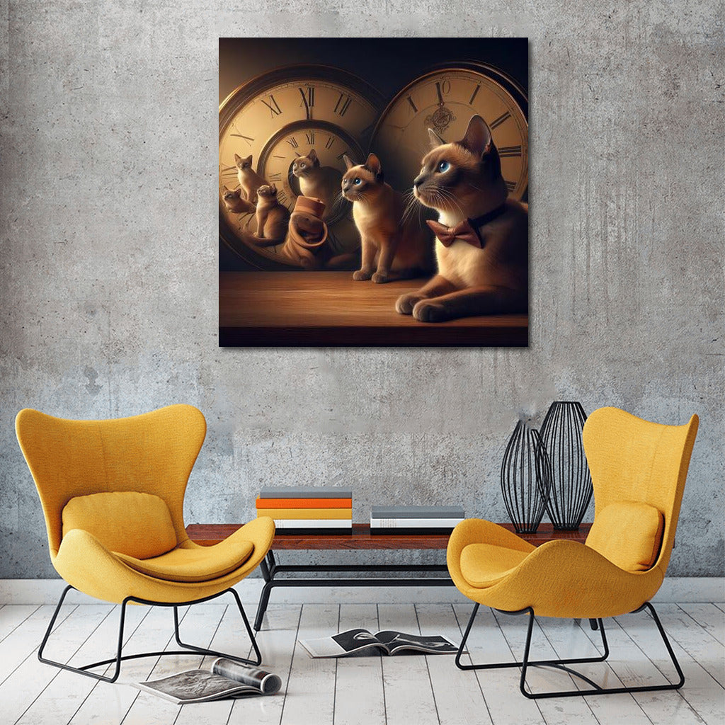 Burmese Cat: Temporary Wanderings and Meetings with Oneself