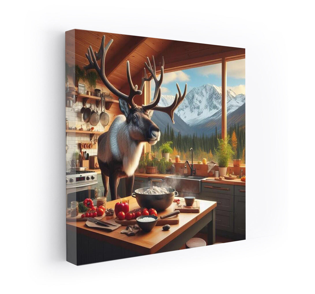 Caribou Chef in the Kitchen: Gourmet in the Mountains
