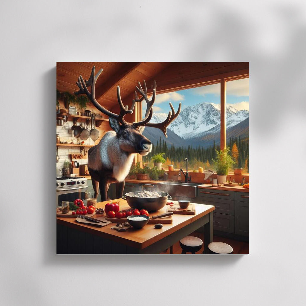 Caribou Chef in the Kitchen: Gourmet in the Mountains