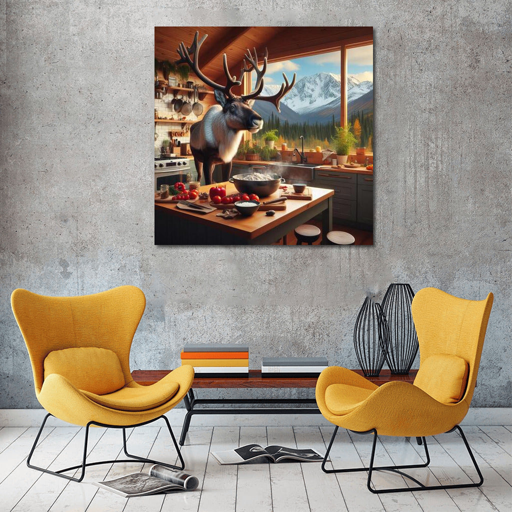 Caribou Chef in the Kitchen: Gourmet in the Mountains