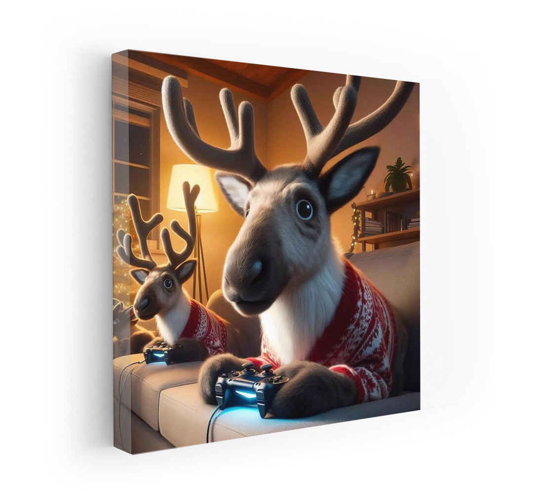 Caribou Gamers in Home Theater: Virtual Adventures