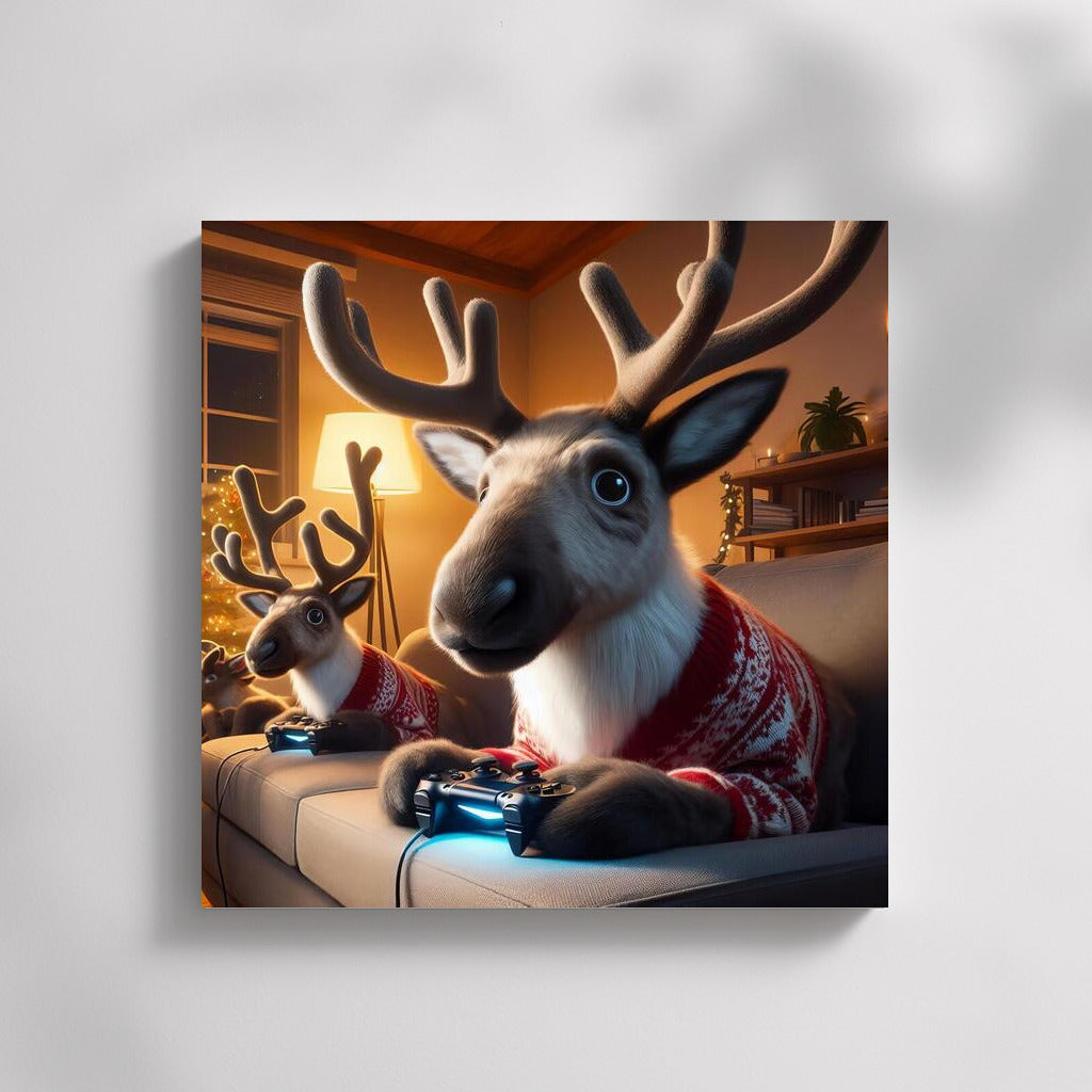 Caribou Gamers in Home Theater: Virtual Adventures