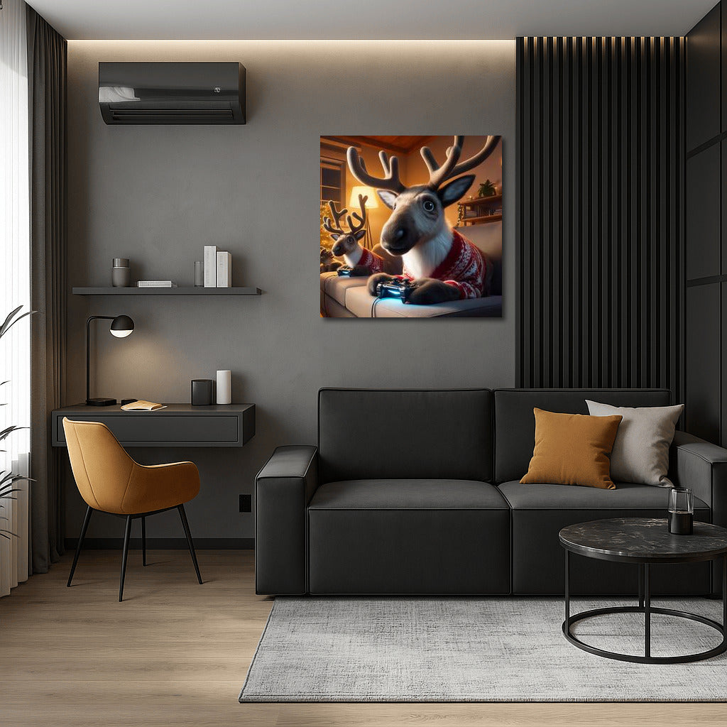 Caribou Gamers in Home Theater: Virtual Adventures